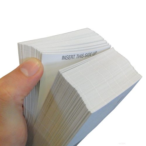 Book of 200 TICKETS, NO Reverse Design , B/W (ST PN: 23208613) TO-381N Quality