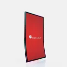 55” J-Curved Eclipse Glow Display with PCT Touch (4-Sided)