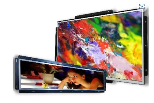 AGL 17"  OPEN Frame display 1280x1024, 1500nits fényerő VGA/HDMI/DVI