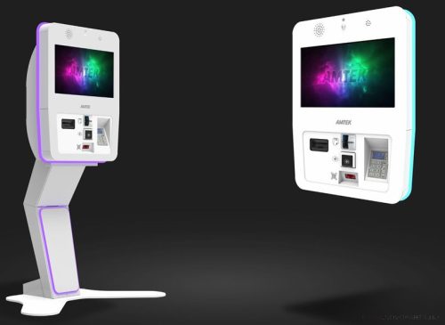 CUSTOM AMTEK Cashkiosk V21. Fizetőterminál 21"-os érintőkijelzővel