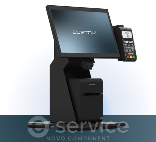 CUSTOM CONNECT multifunkciós modul rendszerű fizetőterminál 15,6"-21,5" LCD.