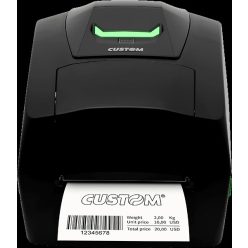   Printer CUSTOM D4 Cimke nyomtató -LABEL PRINTER D4 202 ETH USB RS232 WITH DISPLAY BLACK