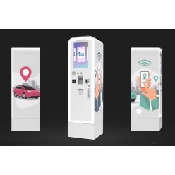   KioskDrive-C outdoor payment terminal w. 21,5" touchscreen