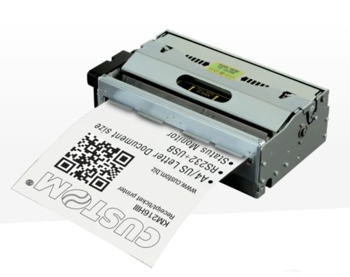 Printer CUSTOM KM216H-III ETH A4 hőnyomtató USB RS232 EJECTOR