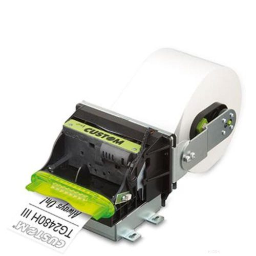 Thermal PRINTER, CUSTOM TG2480HIII USB RS232 + papírtartó és NPE szenzor