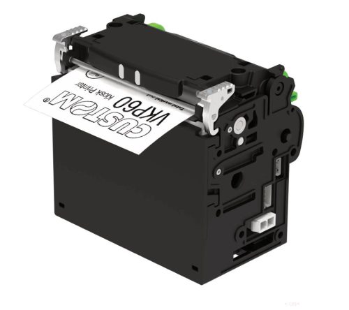 Printer CUSTOM beépíthető nyomtató VKP60 compact Serial USB 24V 44-60 mm papírszélesség.
