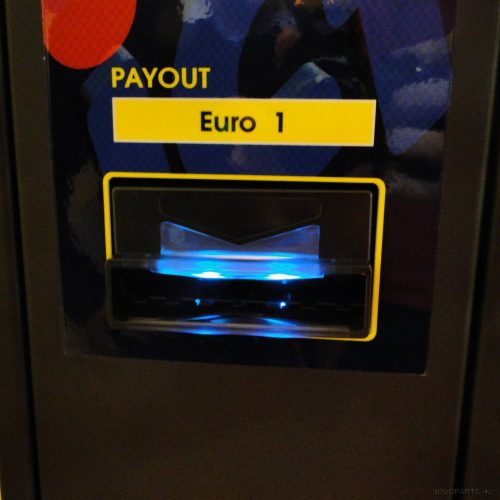 ICT EX1000 Pénzváltógép  Bankjegyrol érmére vált LCD kijelzovel