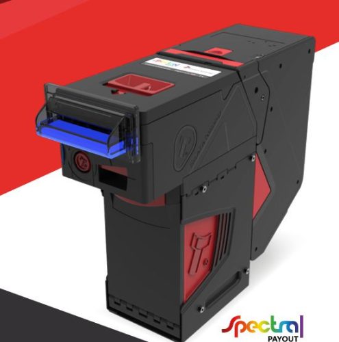Spectral Payout, bankjegy- elfogadó, tároló és kifizető eszköz