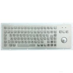 Metal keyboard, vandalproof