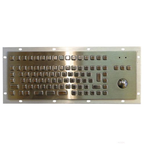 METAL Keyboard,MINI vandálbiztos billentyűzet + trackball