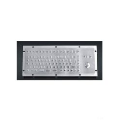 METAL Keyboard,MINI vandálbiztos billentyűzet + trackball