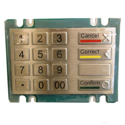 METAL PIN pad, vandálbiztos számbillentyűzet