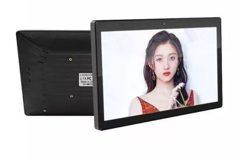 10,1" Falra szerelhető tablet, PCAP érintőszenzor, ETH/ PoE, Android 14, RK3576 8/64GB, 400nits 2K.