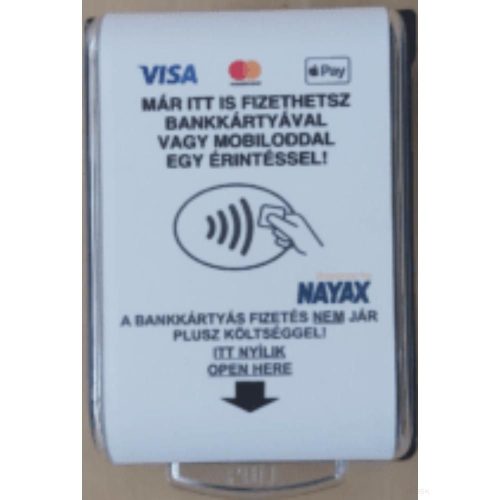 Cover against water for Nayax