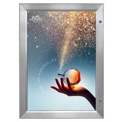 LIGHTBOX A0  méretben. LED háttérvilágítással rendelkező CITYPOSTER keret. Fali, vízálló burkolat