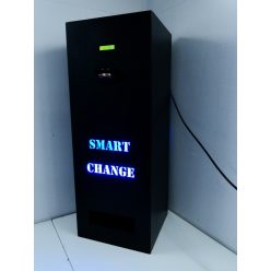 NP Pénzváltó automata. 2 hopperes kivitel, kijelzővel, bankjegyelfogadóval.