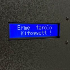   NP Pénzváltó automata. Kültéri 2 hopperes kivitel, INOX előlap és OPCIÓS bővítési lehetőségek