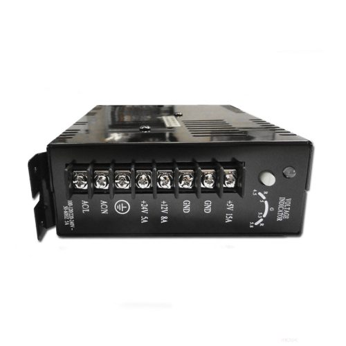 Tápegység (+5V/15A, +12V/8A, +24V/5A, R/G LED, AC110/220V, CE, RoHS