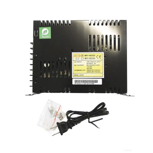 Switching power supply, 5V:15A,12V:8A,24V:5A CE tanusított