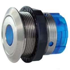 Push button antivandal luminated inside Transpearent