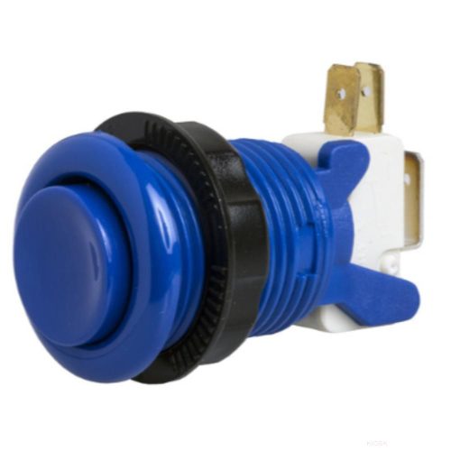 Push button round, small, low profile