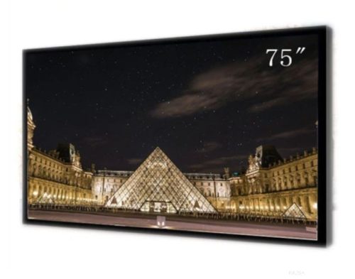 75" high brightness display, 1000 nit, open frame
