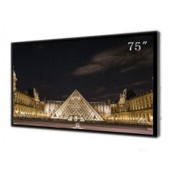 75" high brightness display, 700 nit, open frame