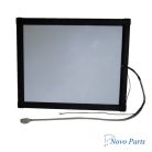 17" Saw touch screen with Alluminum frame,4:3 ratio,USB interface,4mm,DC5V