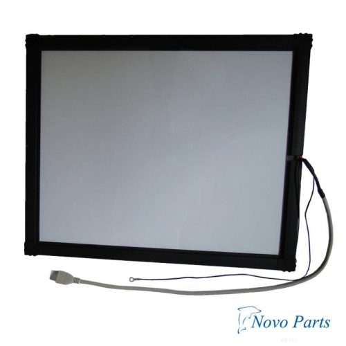19" Saw touch screen with Alluminum frame,4:3 ratio,USB interface,4mm,DC5V