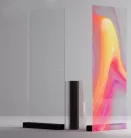 Átlátszó LED film kijelző, ragasztható, hajlékony, UV álló. P4-P20 pixel méret 2000-4000nits fényerő