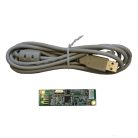 10,4" resisitive touchscreen tempered glass, w/USB controller